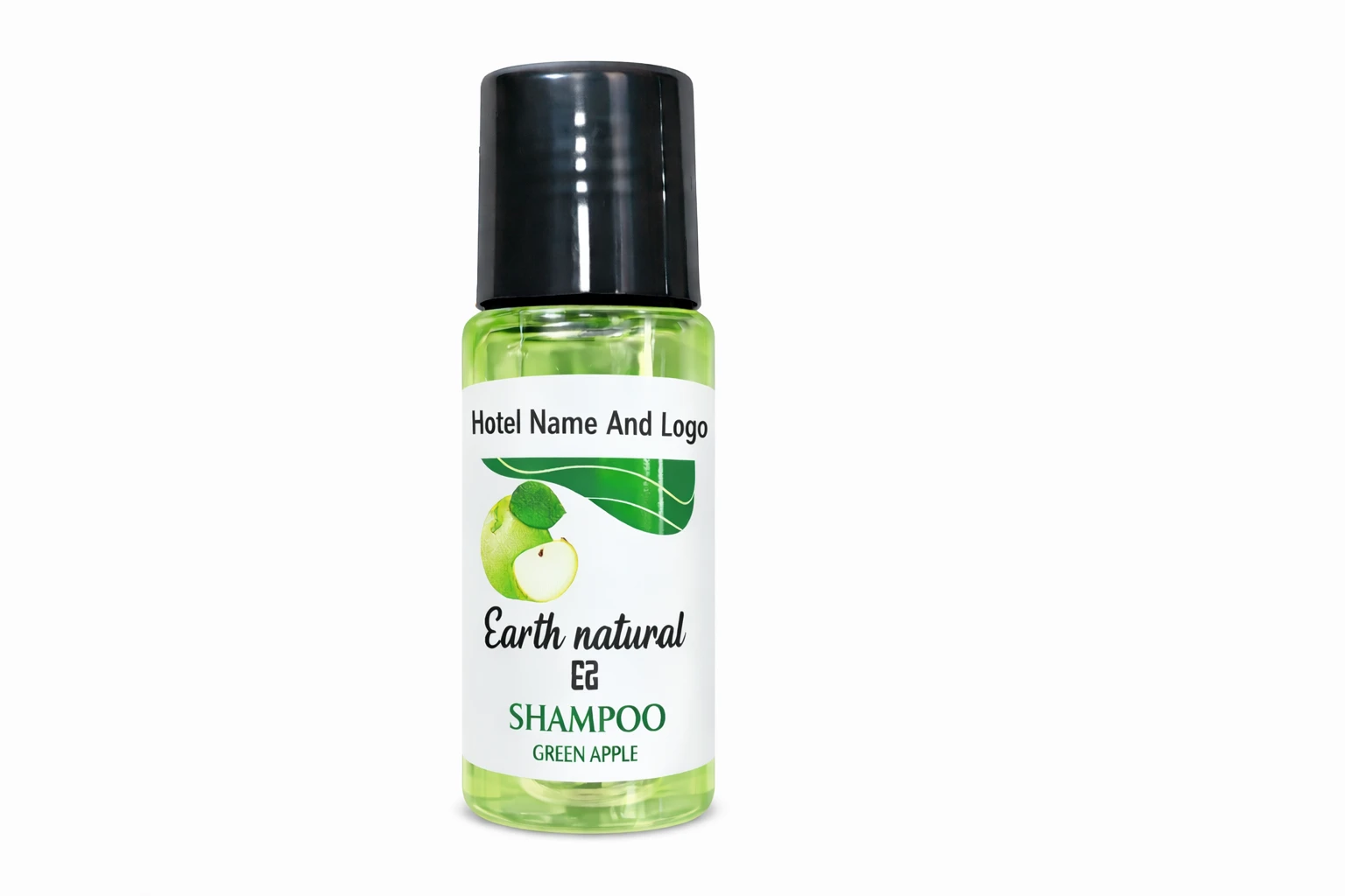 Hotel Shampoo 15 ml Bottle – Custom Branding with Hotel Name & Logo