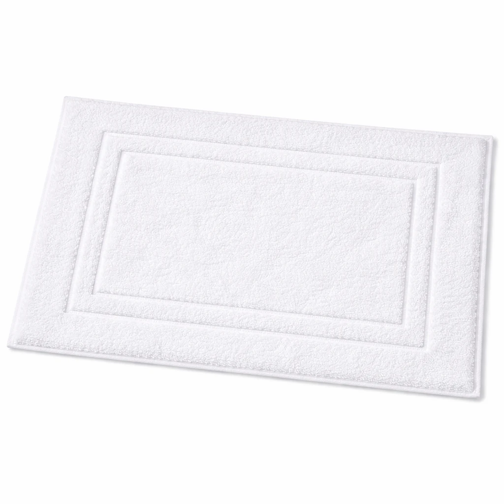 Why cotton-poly bath mats are preferred?