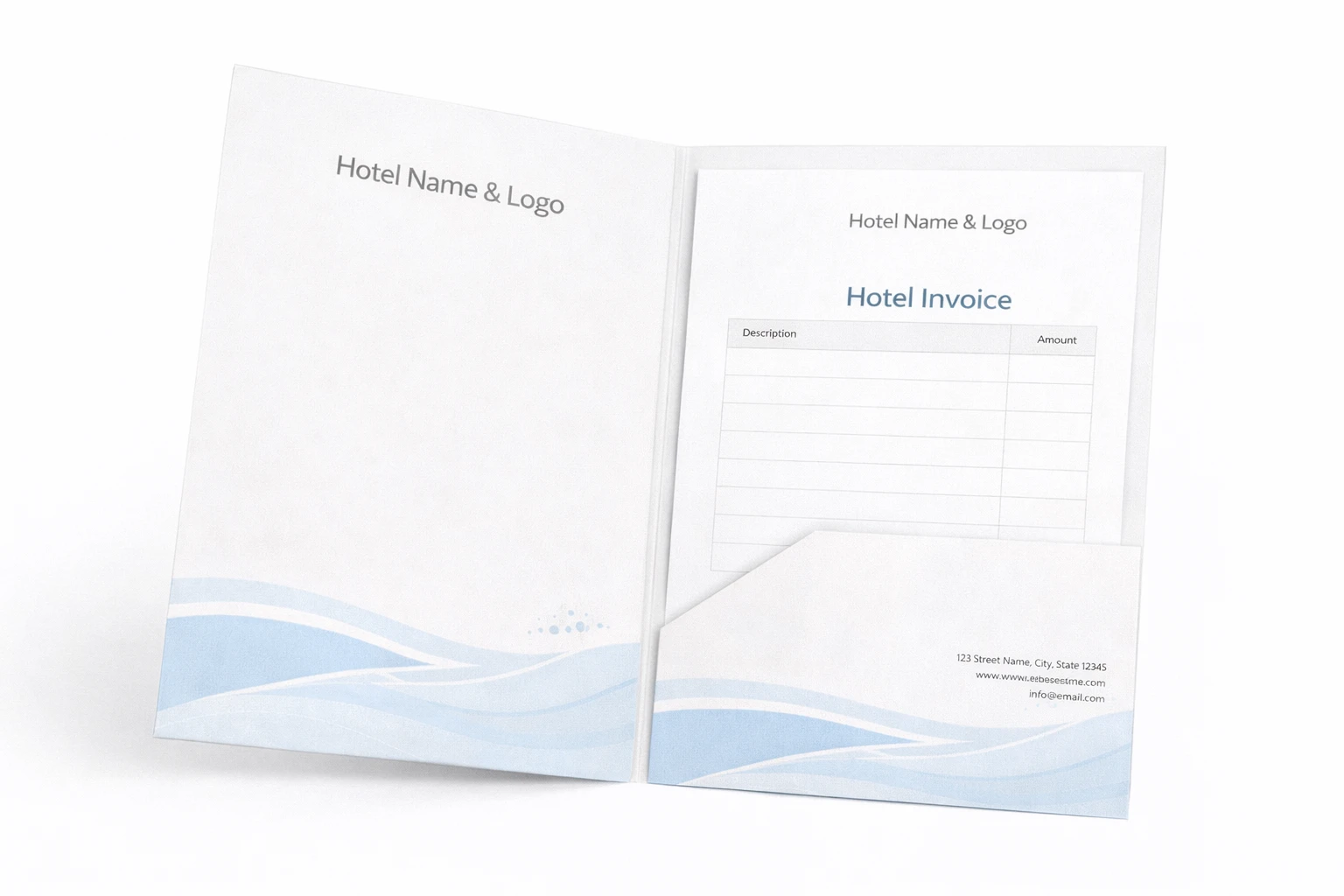 Why Do Luxury Hotels Use Branded Billing Folders?