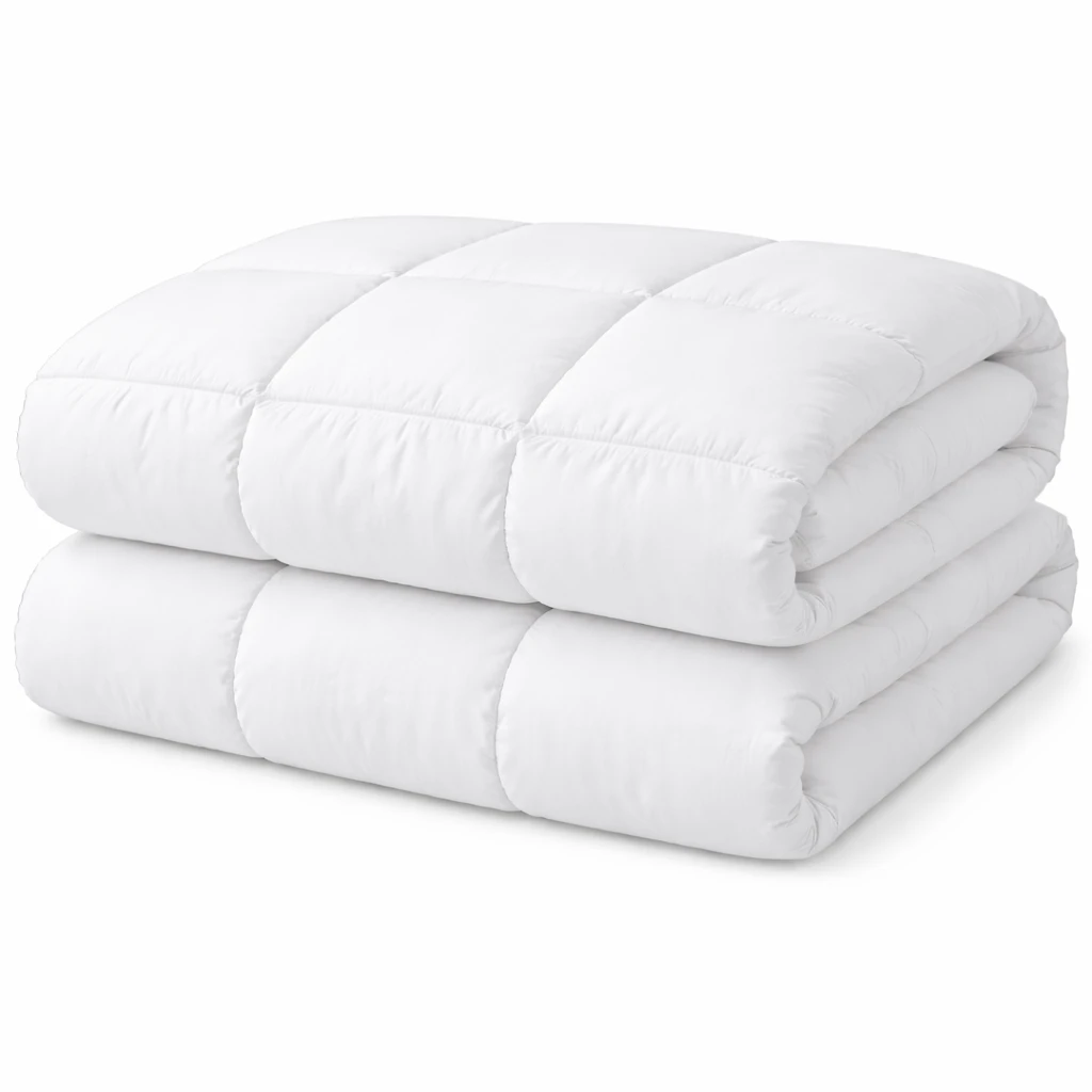 Hotel Double Comforter 3000Gm Microfiber 90"x100" – Premium Heavy Hotel Quilt