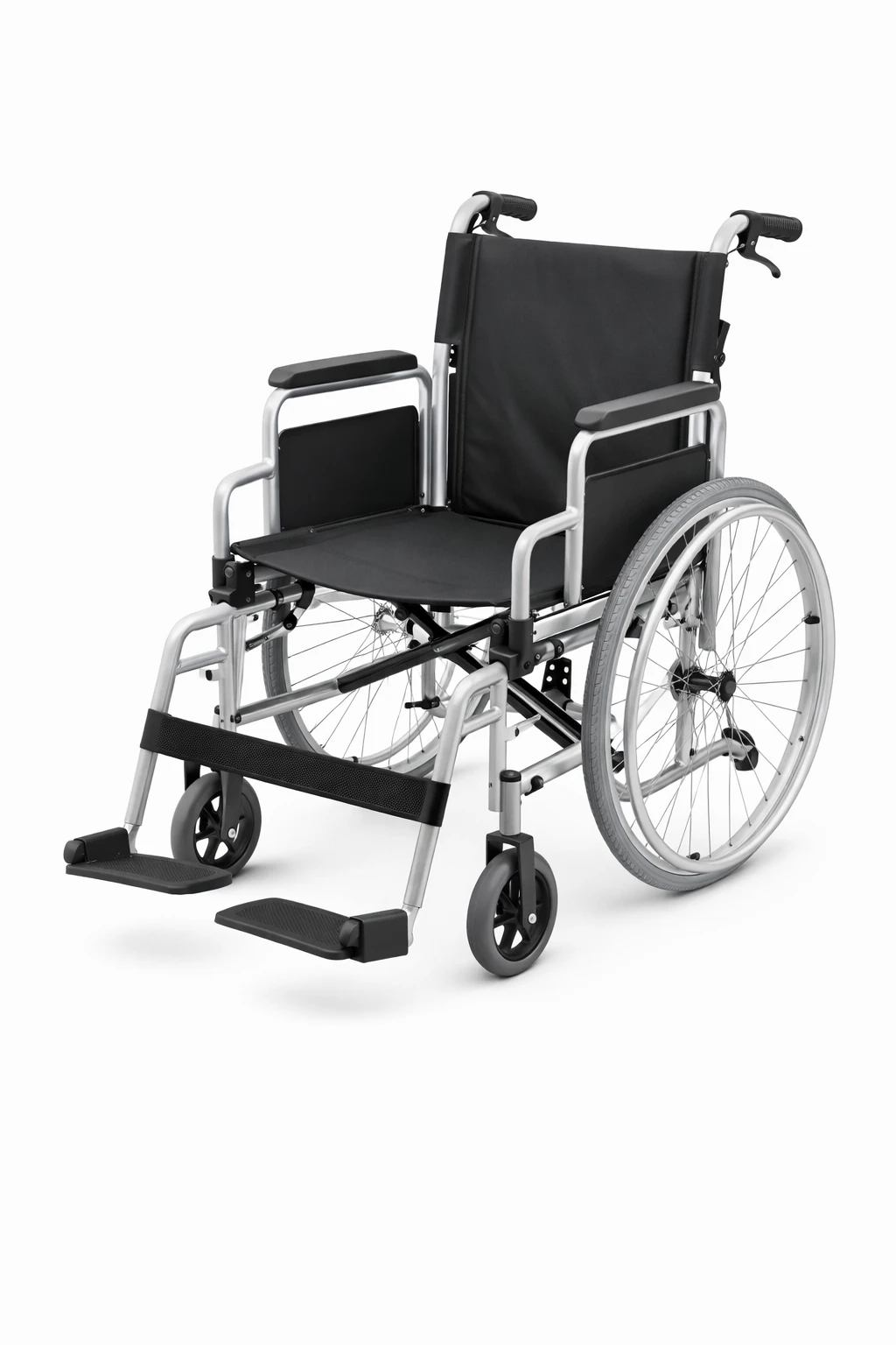 Hotel Handicap Guest Wheelchair – Foldable Manual Mobility Chair