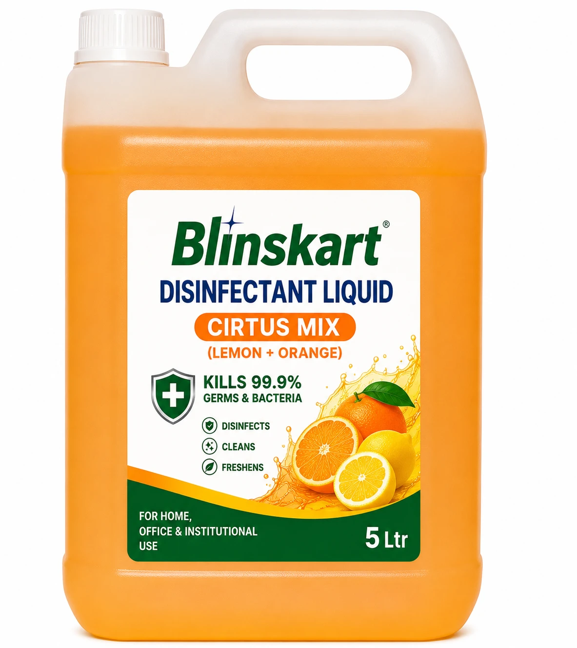 Liquid Citrus Mix (Lemon + Orange) 5 Ltr