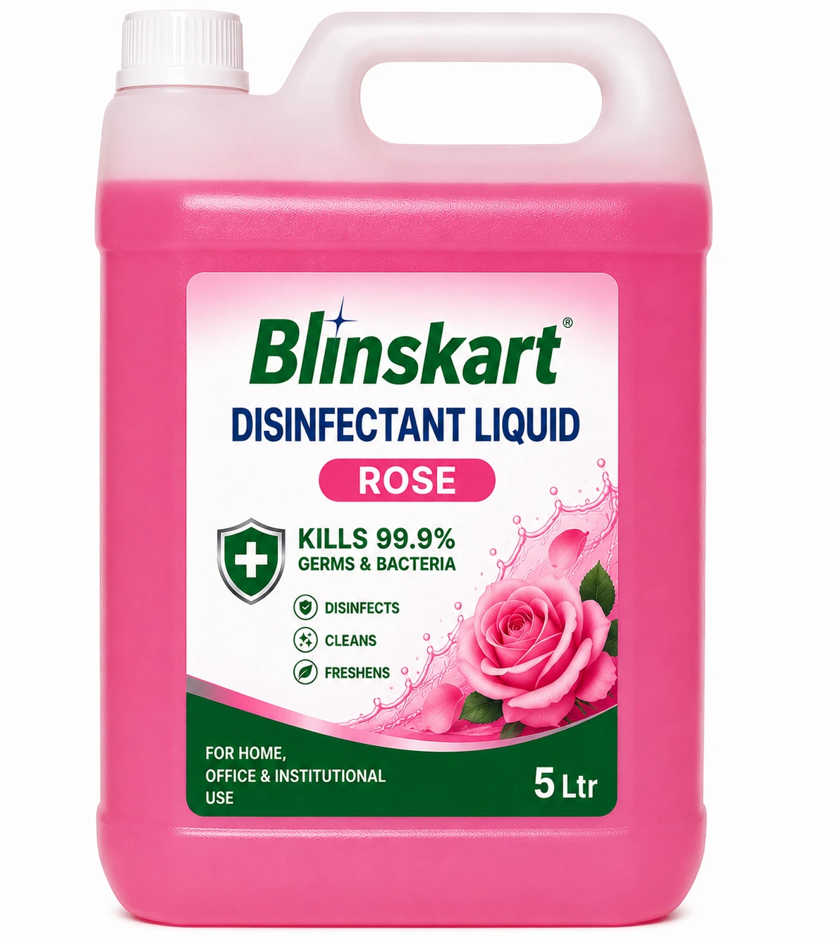 Disinfectant Liquid Rose 5 Ltr